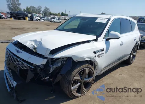 2025 Genesis Gv80 3.5T Prestige Awd из США, поврежденный, VIN KMUHEESC2SU219768